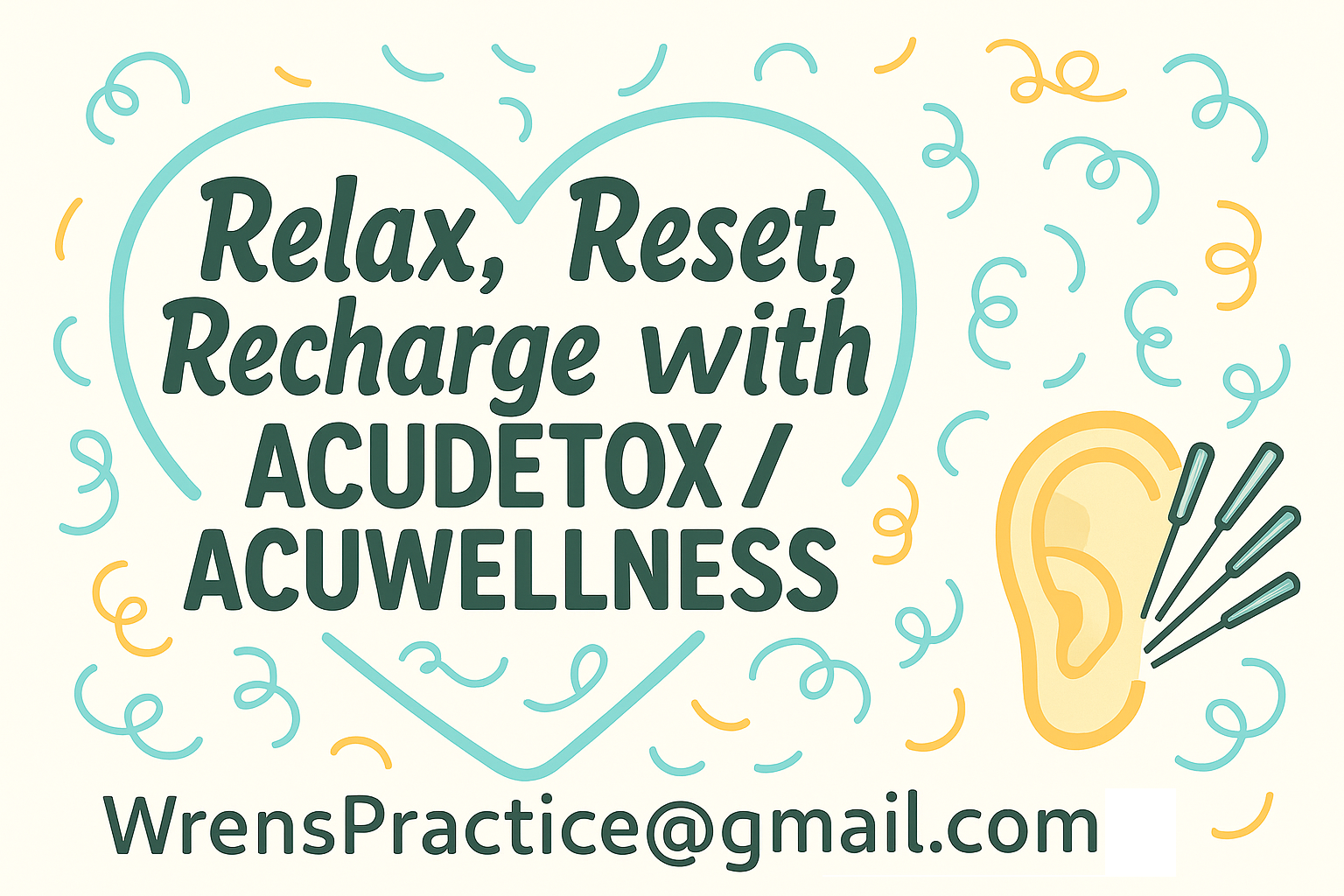 Relax, Reset, Recharge with ACUDETOX / ACUWELLNESS